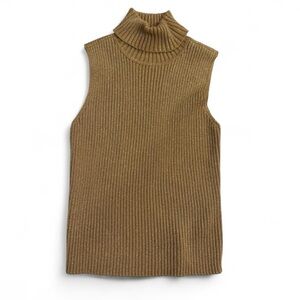 Ralph Lauren Gold Metallic Knit Sweater